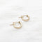Arcadia Hoops - 14K Gold Filled Hinge Hoops