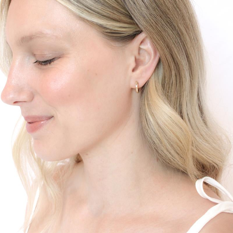 Arcadia Hoops - 14K Gold Filled Hinge Hoops
