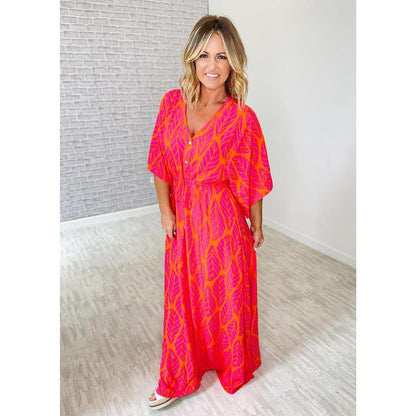 Hotter than You Think Maxi Dress
