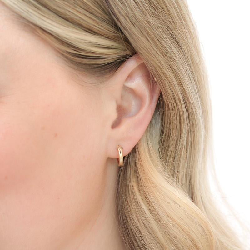 Arcadia Hoops - 14K Gold Filled Hinge Hoops
